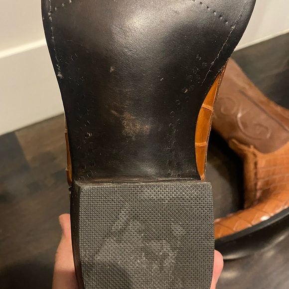 Lucchese Handmade Alligator Tail Cowboy Boots - Picture 12 of 13